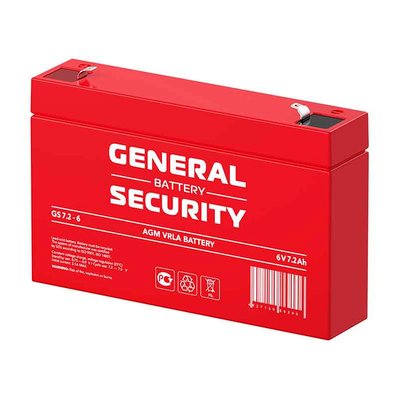 Аккумулятор General Security GS 7.2-6