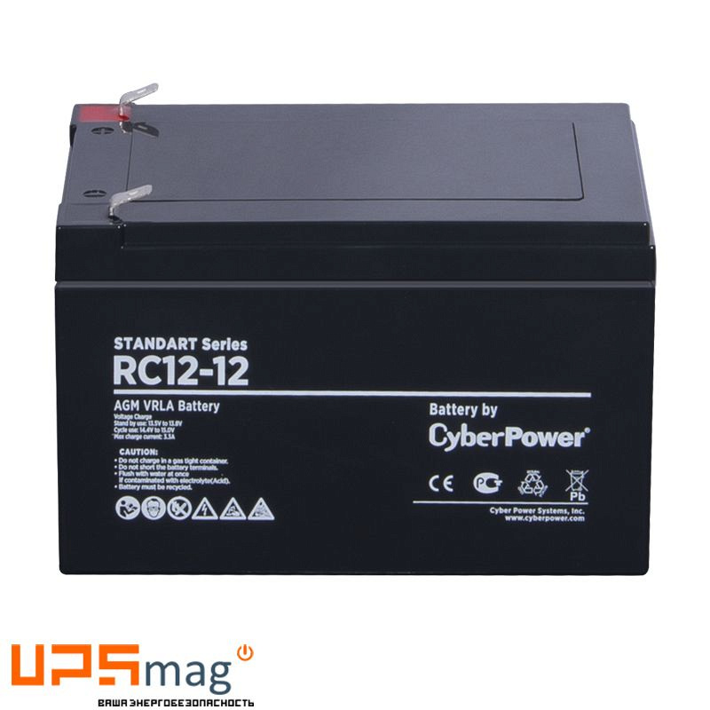 Аккумулятор CyberPower RC12-12