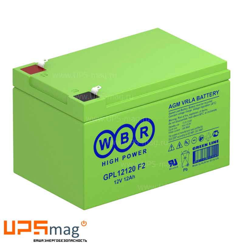 Аккумулятор WBR GPL12120