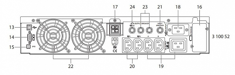 Legrand Daker DK 3000 3кВА (310052)