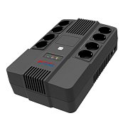 ИБП Smart Station QX650 (360Вт, 7Ач, 4+4 евророзетки)