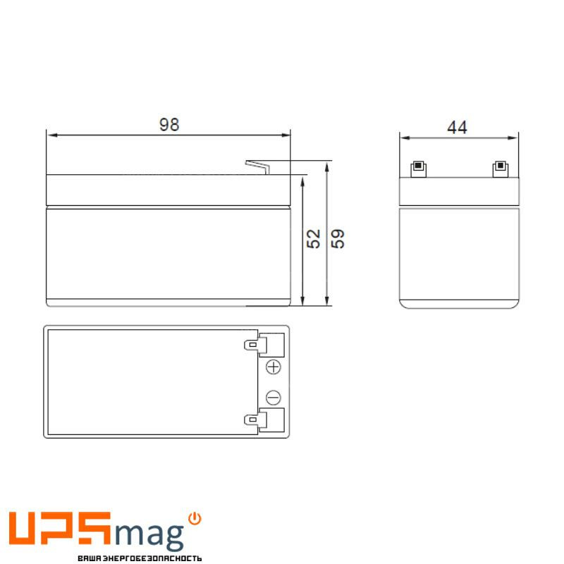 Аккумулятор Etalon FS 12012