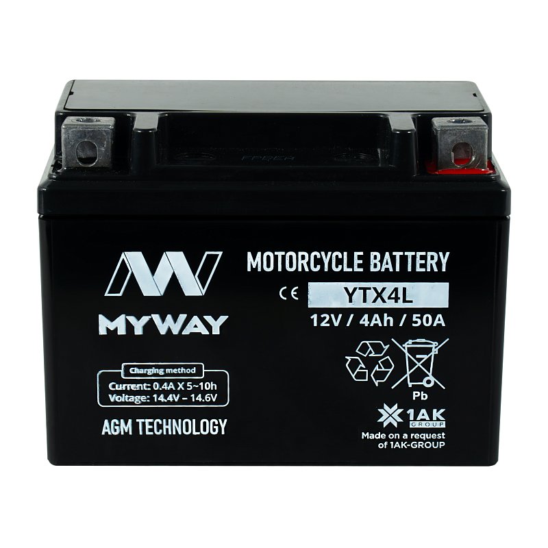 MYWAY BIKE YTX4L