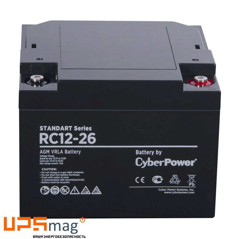 Аккумулятор CyberPower RC12-26