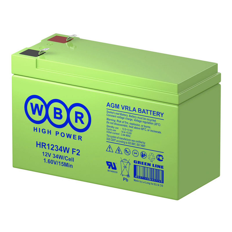 Аккумулятор WBR HR 1234W F2