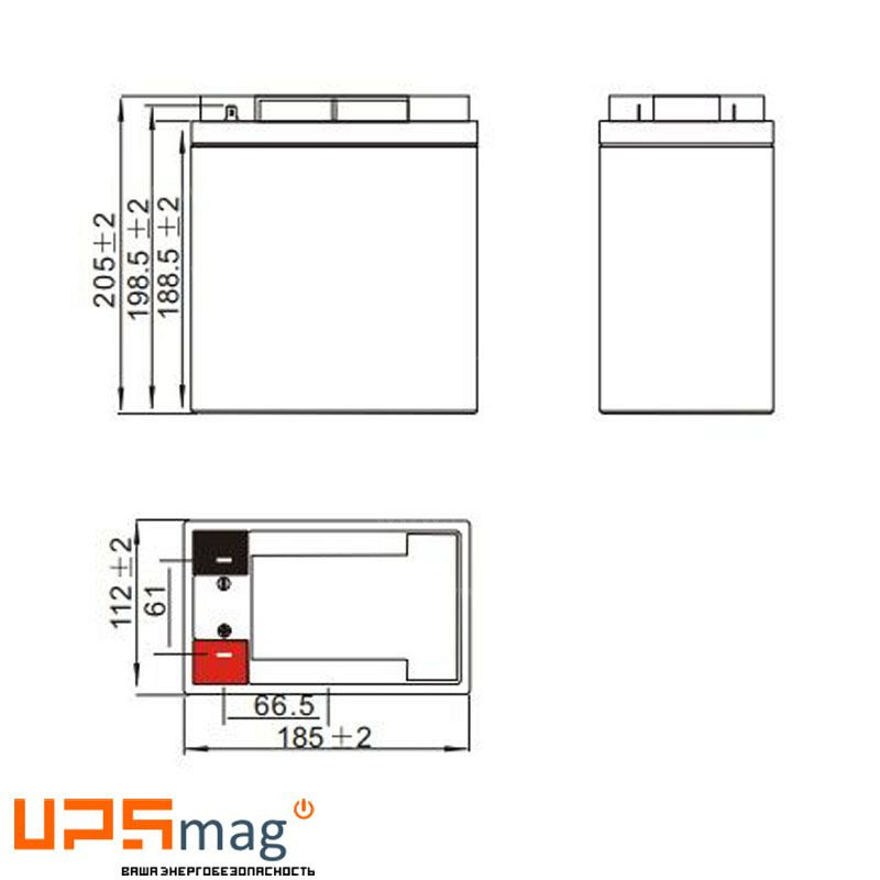 Аккумулятор LEOCH DJM 660