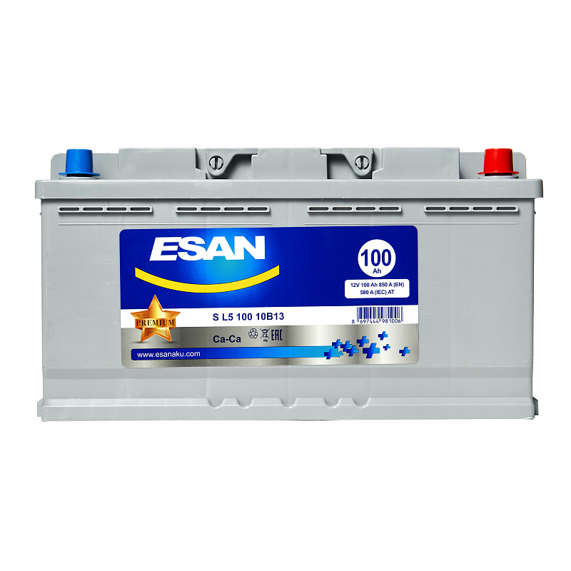 ESAN EFB Start-Stop S L5 100 10B13, 100 Ач, L5 DIN EFB, 0/1