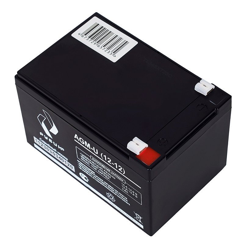 Рубин USB 12V 12Ah AGM 