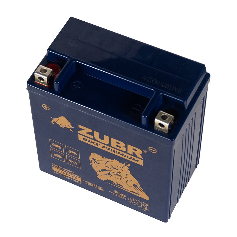 ZUBR BIKE PREMIUM YTX16-BS
