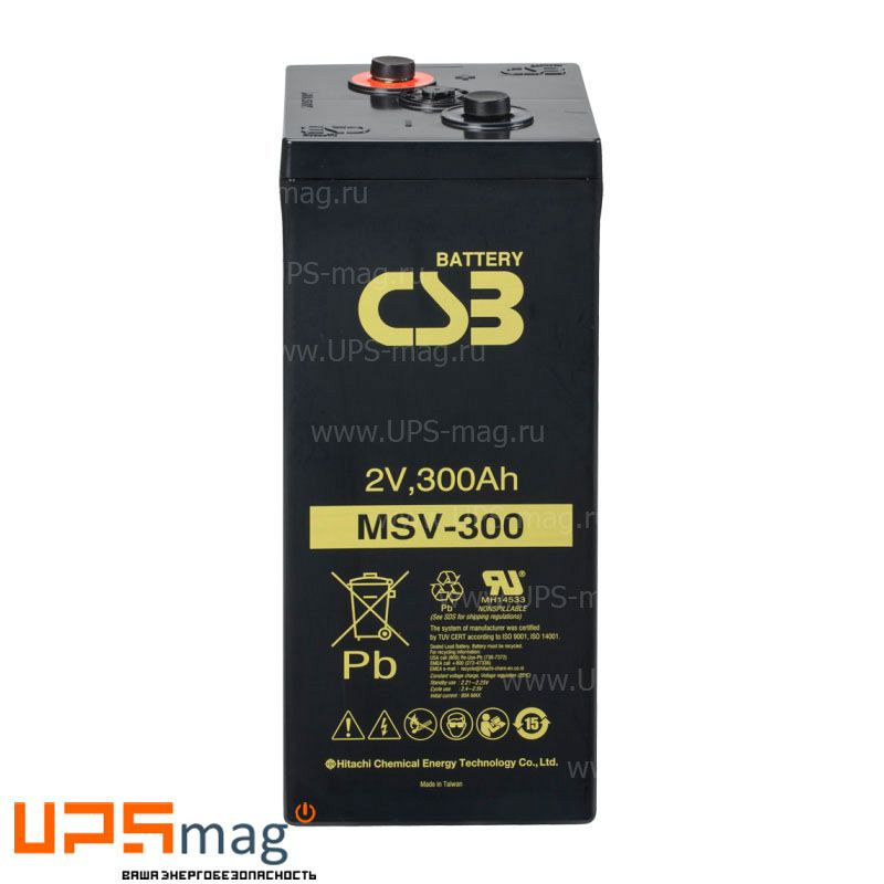 Аккумулятор CSB MSV 300