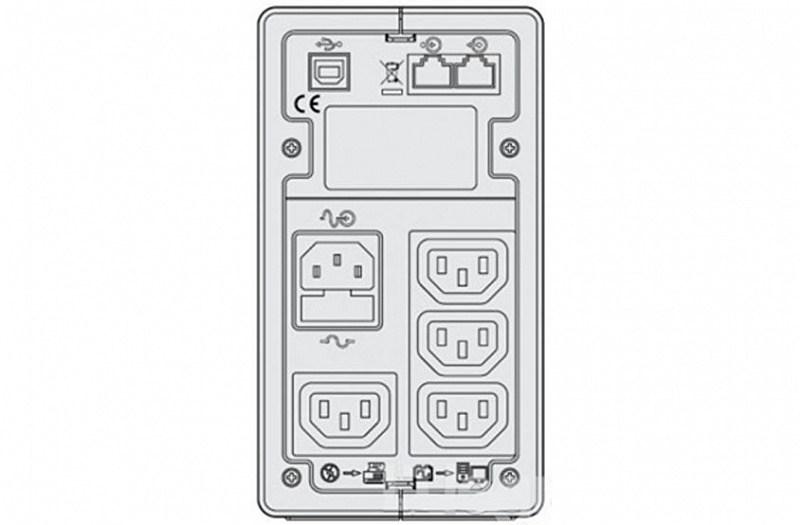 Legrand Niky 800ВА IEC USB