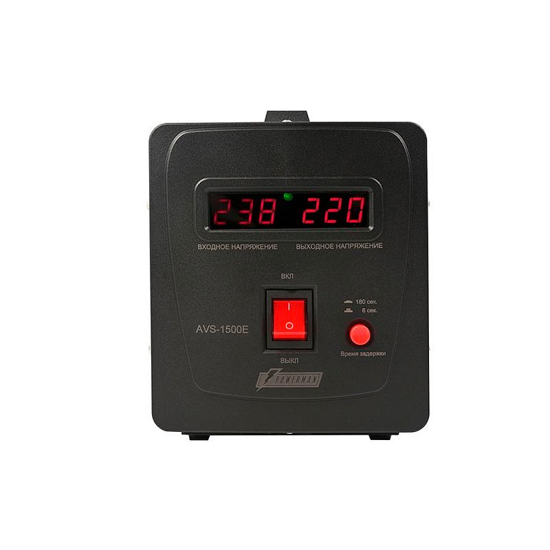 POWERMAN AVS 1500 E Black