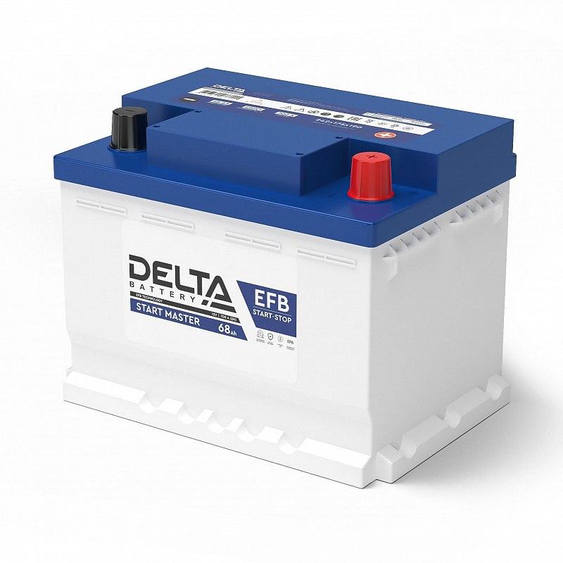 Delta START MASTER 68 Ah EFB