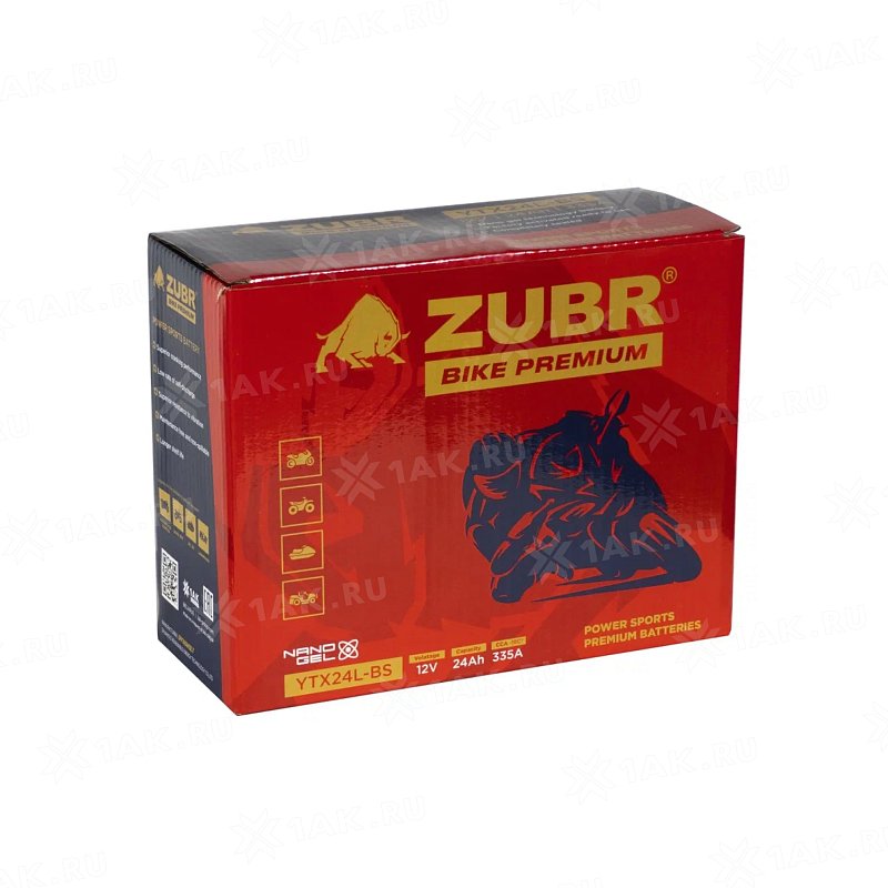 ZUBR BIKE PREMIUM YTX24L-BS