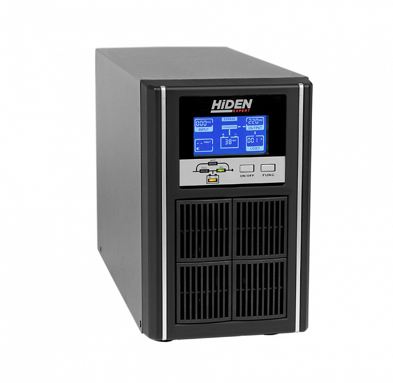 HIDEN EXPERT UDC9201H-24, внешние акб= 24В (2 АКБ), ЗУ 10A, 1 kVA/0,8 kW (PF=0,8)