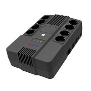 ИБП Smart Station QX850 (480Вт, 9Ач, 4+4 евророзетки, USB)