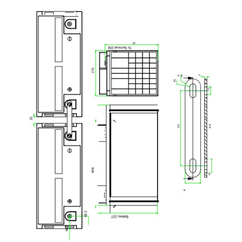Аккумулятор Haze HZB12-120