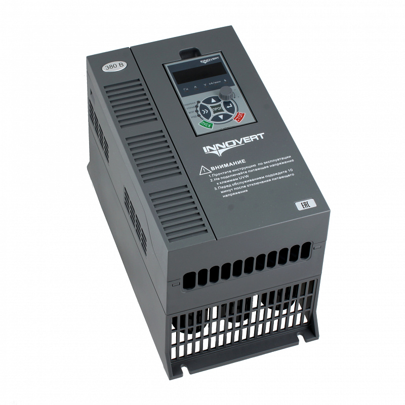Преобразователь частоты векторный INNOVERT ITD752U43B3, 380В, 7,5кВт, 17А