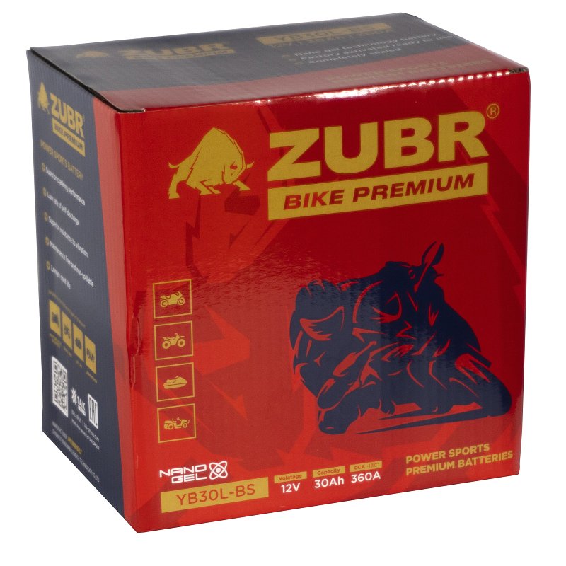 ZUBR BIKE PREMIUM YB30L-BS