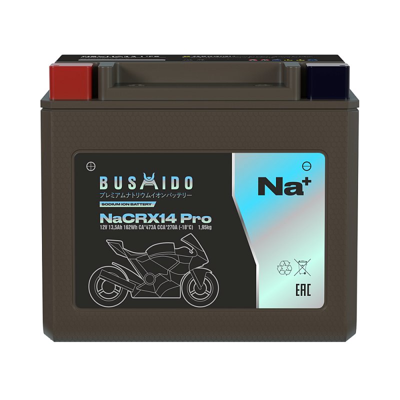 BUSHIDO NaCRX14 pro (13,5Ah)