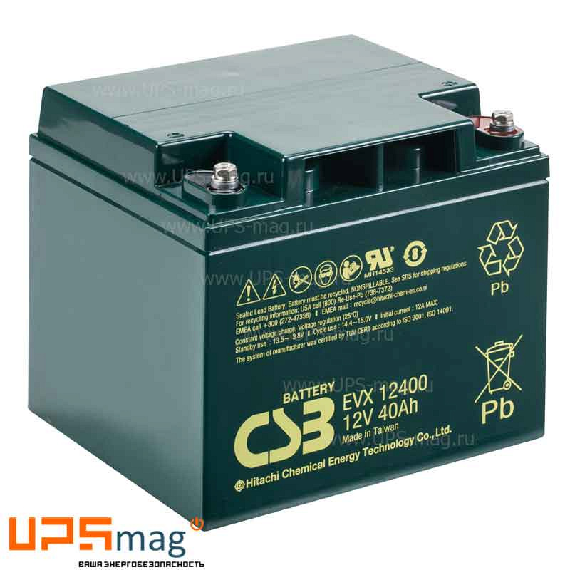 Аккумулятор CSB EVX 12400