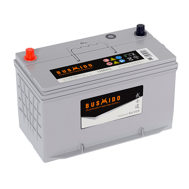 BUSHIDO Silver 105 обр (125D31L, HO)