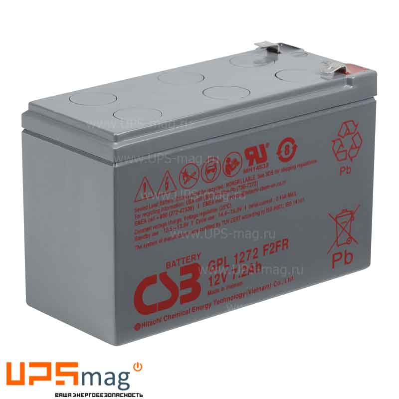 Аккумулятор csb gp 1272