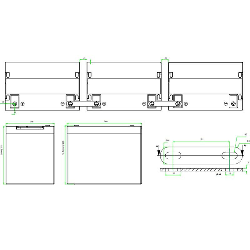 Аккумулятор Haze HZY12-70