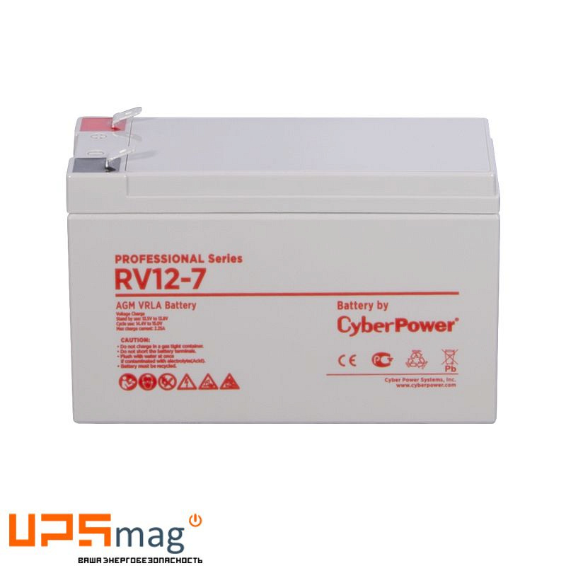 Аккумулятор CyberPower RV 12-7