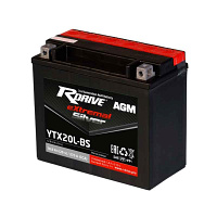 RDRIVE EXTREMAL SILVER YTX20L-BS