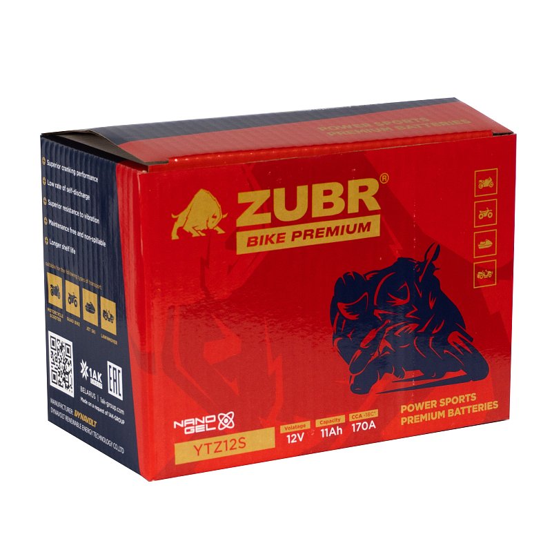 ZUBR BIKE PREMIUM YTZ12S