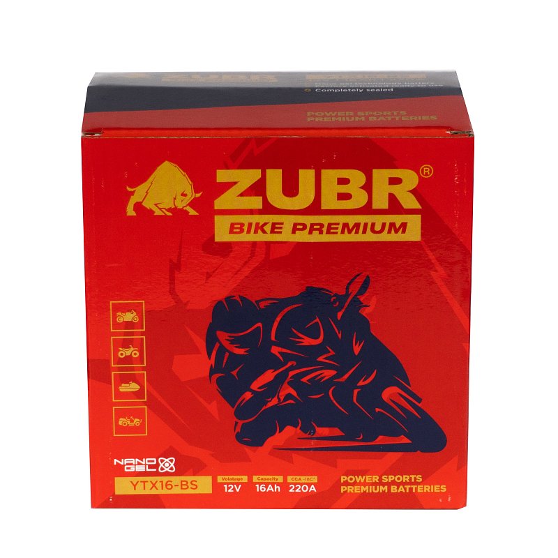 ZUBR BIKE PREMIUM YTX16-BS